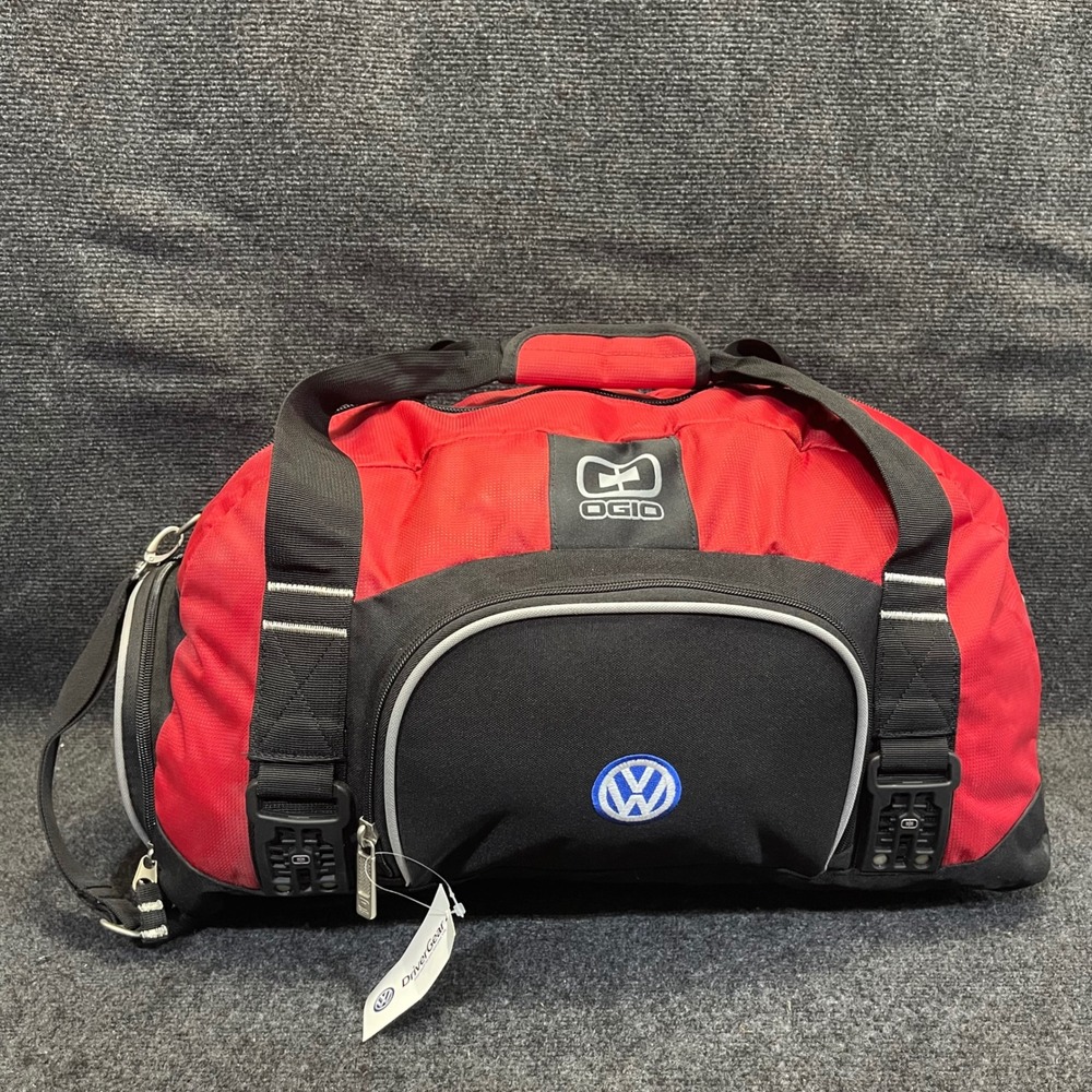 OGIO DRG015790-RED-OS VW DriverGear Red/Black Volkswagen Big Dome‎ Duffle Bag